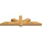 Ekena Millwork Kennewick Rough Sawn Timber Gable Bracket, Western Red Cedar, 84"W x 24"H x 6"D x 6"F, 7/12 Pitch GBW084X24X0606KEN00RWR - alternate 2
